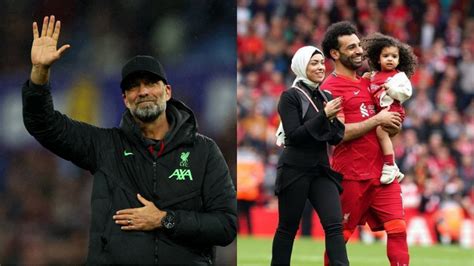 Mohamed Salah And His Wife Bid Farewell To Klopp In A Touching Way