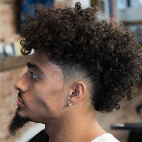 Cheveux Boucl S Homme Notre Grain De Sel En Tuto Curly Mohawk