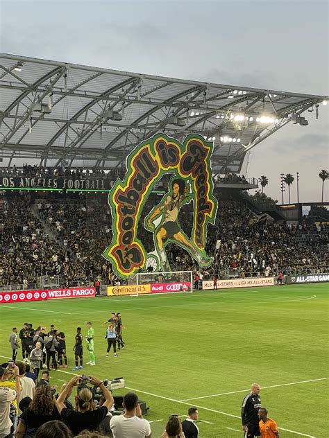 Today’s Tifo: Football is Freedom : r/LAFC