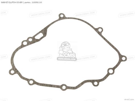 Gasket Clutch Cover Mca Kawasaki Buy The At Cmsnl