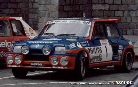 Ragnotti Jean Thimonier Pierre Renault Maxi 5 Turbo Ypres 24