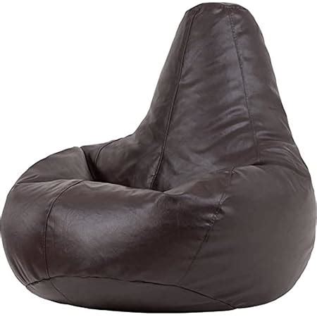 Icon Luxury Real Leather Bean Bag Genuine Leather Designer Bean Bags