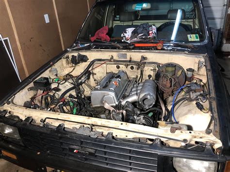 My toyota pickup swap : r/Honda