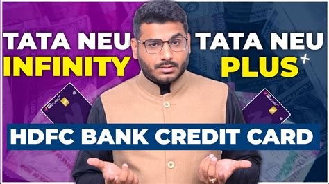 Hdfc Bank Tata Infinity Vs Tata Neu Plus Credit Card Cashback