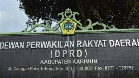 Daftar Nama Anggota Dprd Kabupaten Karimun Terpilih