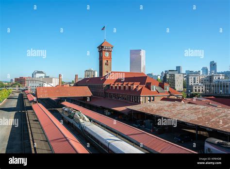 Union Station In Portland Oregon Stock Photo Alamy