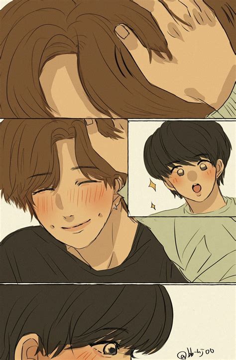 Namjin Fanarts Namjin Anime Bts Fanart