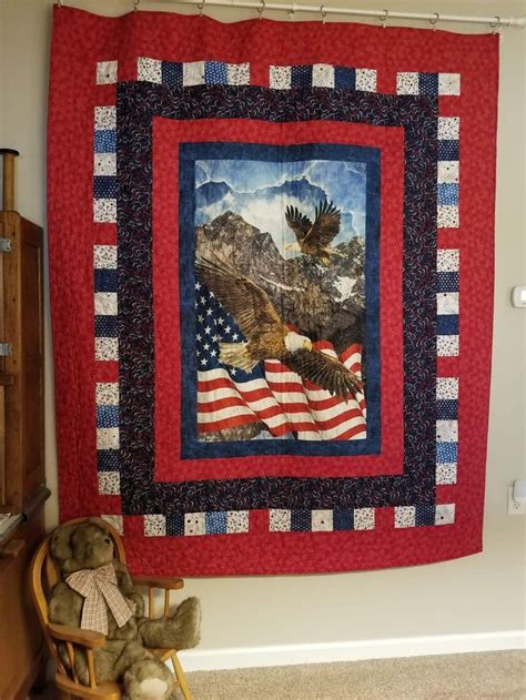 Pin By Debbie Versnik On Quilts Of Valor Panel Quilt Patterns