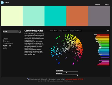 How do you create a color wheel in Adobe Kuler? - Adobe Support ...