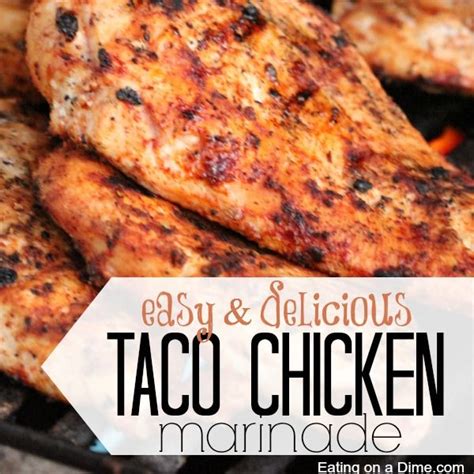 Perfect For Chicken Or Pork Taco Chicken Marinade Eating On A Dime Pork Rib Recipes