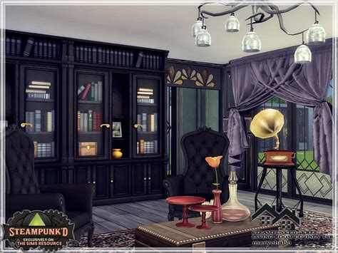 The Sims Resource Steampunked Kres Living Room Cc Only Tsr