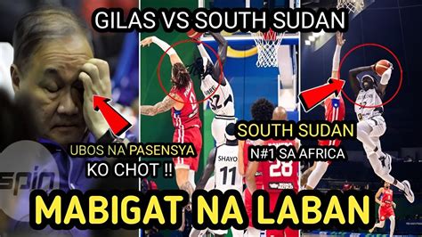 Gilas Mapapalaban Sa South Sudan Olympics Spot Nakataya Sa Laban Youtube