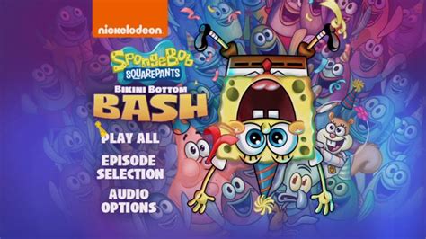 SpongeBob Bikini Bottom Bash DVD Menu Walkthrough YouTube