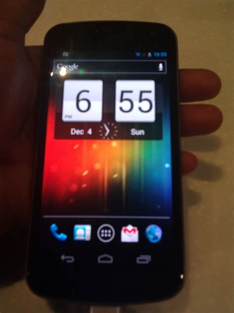 Samsung Galaxy Nexus First Impressions The Manly Man