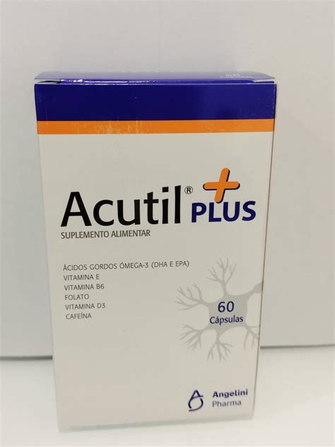 Acutil Plus X C Psulas Farm Cia Nacional