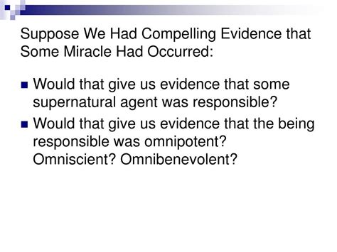 Ppt David Hume When Should I Believe Miracle Testimony Powerpoint