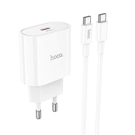 Hoco 20w Power Adapter Mit Ladekabel Usb C Auf Usb C 1m Kaufen Auf Ricardo