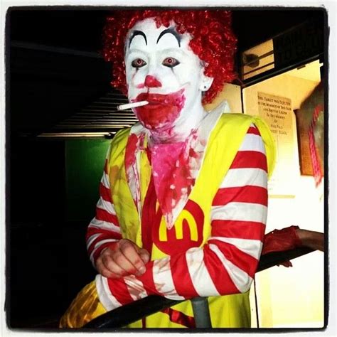 Ronald Mcdonald Zombie Takes Five Character Costumes Ronald Mcdonald