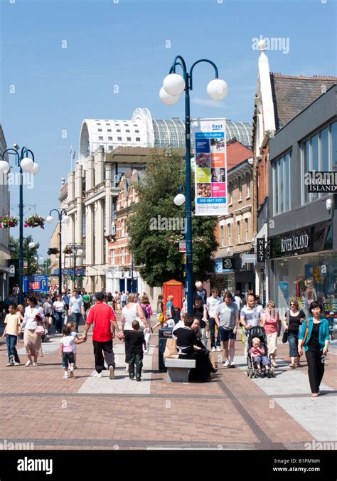 Kingston Town Centre Surrey England Stock Photo Alamy