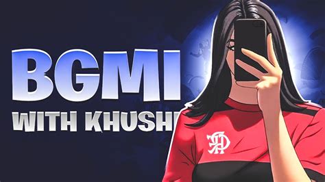 𝐁𝐠𝐦𝐢 𝐋𝐢𝐯𝐞 𝐰𝐢𝐭𝐡 𝐊𝐡𝐮𝐬𝐡𝐢 🤩 1v4 Full Rush 😍join With Teamcode🔥 Bgmi