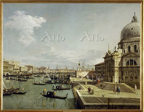 Artist Canaletto Antonio Canal 1697 1768 L Entree Du Grand