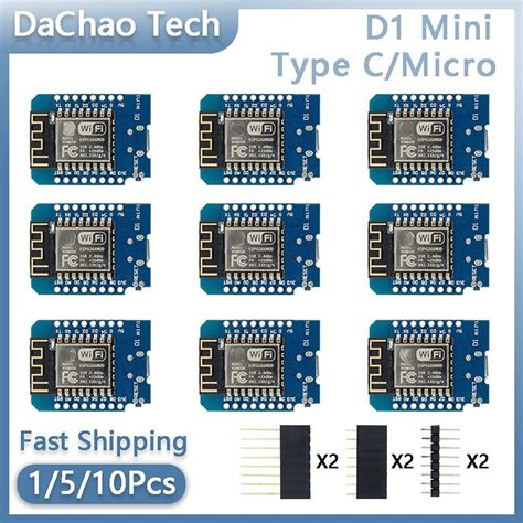 D1 Mini Nodemcu ESP8266 ESP 12 ESP 12F CH340 V2 Usb Wemos Wifi Geli