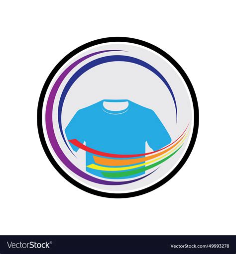 Tshirt logo design concept clothing fashion Vector Image