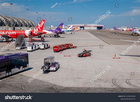 Bangkok Thailand January Suvarnabhumi Airport Stock Photo