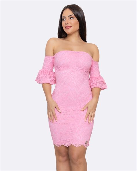 Dress Us Vestido Miss Misses Midi Argolas Pink Miss