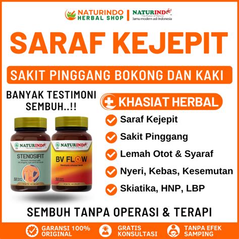 Jual Obat Saraf Kejepit Bokong Dan Kaki Sakit Pinggang Syaraf Terjepit