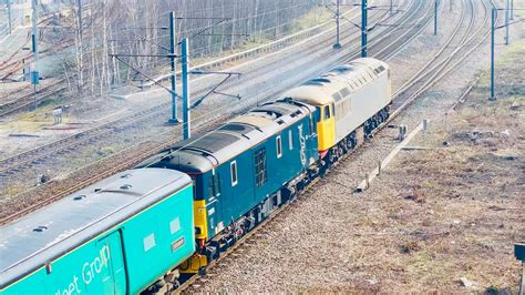 Gbrf Caledonian Sleeper At Doncaster From Leicester L I P