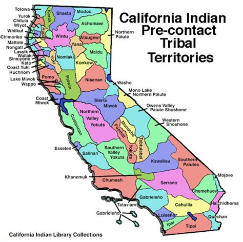 California Indian Pre-Contact Tribal Territories | NCIDC