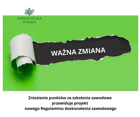 Zniesienie Punkt W Za Szkolenia Zawodowe Przewiduje Projekt Nowego