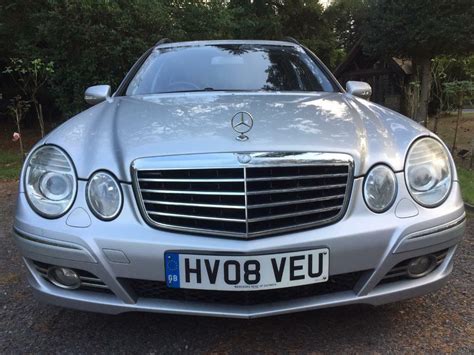 Mercedes E220 Cdi Diesel Automatic 2008 One Owner Full Mb History In