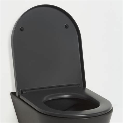 Kartell LAUFEN WC Sitz Abnehmbar Schwarz Matt H8913337160001 REUTER