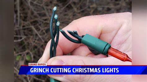 Grand Rapids ‘grinch Cutting Christmas Lights On Homes