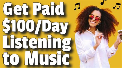 Get Paid Day To Listen To Music Make Money Listening To Music For