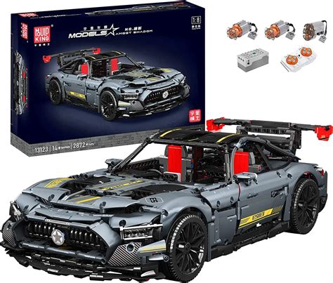 MOULD KING 13123D Technical Sport Car Building Kit For Boy RC Motorized