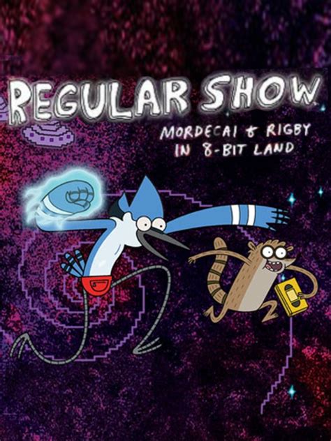 Regular Show Mordecai And Rigby In 8 Bit Land