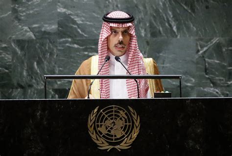 In UN speech, Saudi FM urges Palestinian state, doesn't mention ...