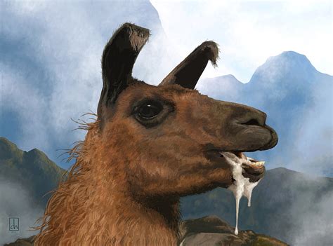 Spitting Llama