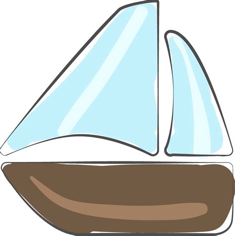 Clipart of a boat vector or color illustration 34514903 Vector Art at ...