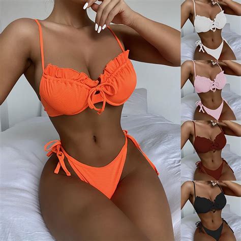 Cumpără Bikini pentru femei Costum de baie Push Up Costum de baie