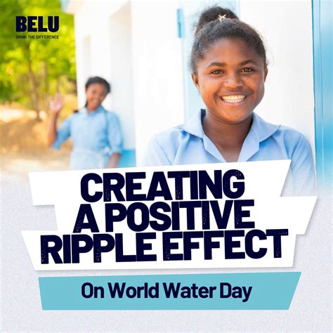 Belu Reaches M Profits Given Directly To Wateraid On World Water