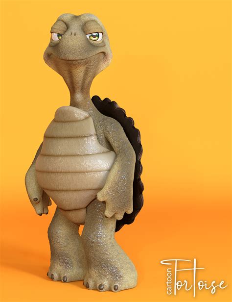 Tank The Cartoon Tortoise Daz 3D