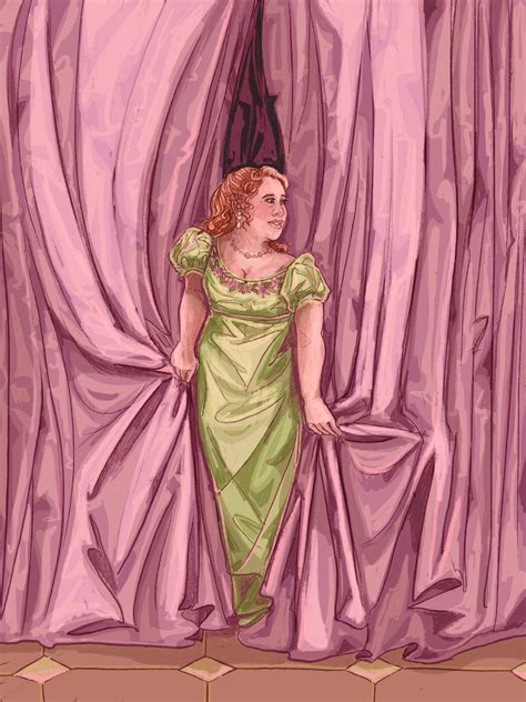 Bridgerton Fanart Penelope Featherington Lady Whistledown Etsy