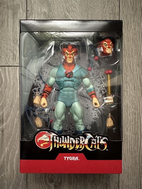 SUPER7 THUNDERCATS ULTIMATES WAVE 2 TYGRA DELUXE ACTION FIGURE MINT