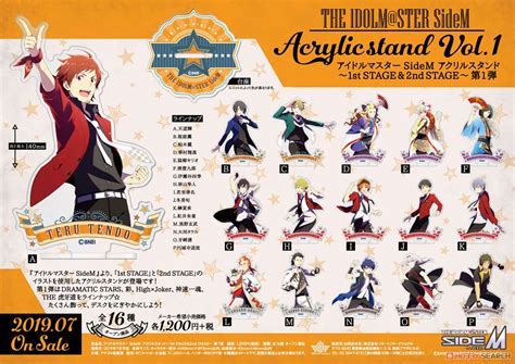 The Idolm Ster SideM Acrylic Stand 1st Stage 2nd Stage K Natsuki