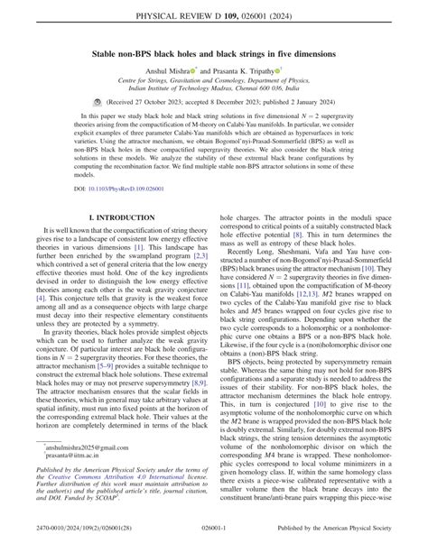 Pdf Stable Non Bps Black Holes And Black Strings In Five Dimensions