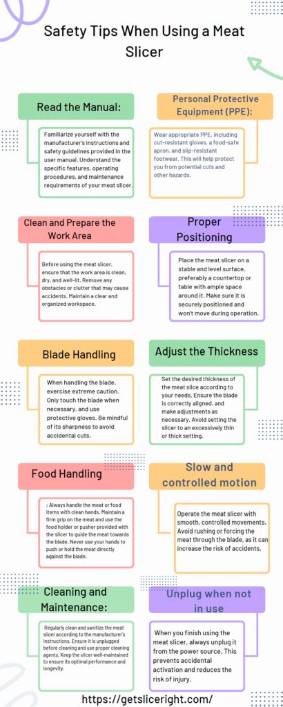 Safety Tips When Using A Meat Slicer